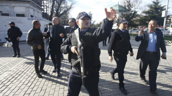 A deadly blast has rocked a tourist area of Istanbul, killing at least ten people. (Twitter)