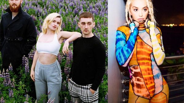 Clean Bandit appear to be working on a song with Rita Ora (Source: ritaora, cleanbandit / Instagram ) 