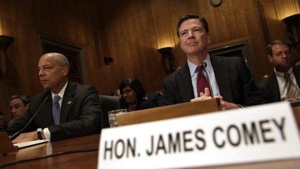 A memoir by former FBI Director James Comey has already topped Amazon's best-seller list, based on pre-orders. The book is scheduled for release April 17. (AFP/ File)