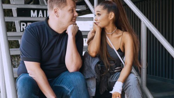 Grande performed tracks from her upcoming fourth studio album Sweetener  (Source: arianagrande / Instagram ) 