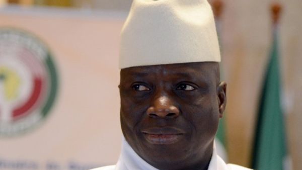  الرئيس الغامبي المنتهية ولايته يحيى جامع