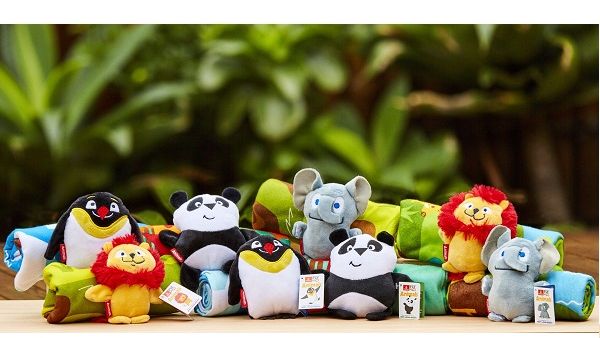 New toys from the Emirates Fly with Me Animals collection.