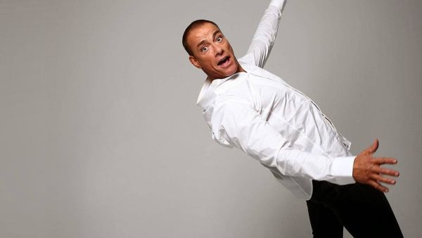 Action hero Jean-Claude Van Damme was the guest on the Egyptian TV show 'Yes, I'm Famous' this week. (Facebook)