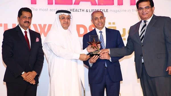 خلال حفل جوائز الصحة السنوية 2018.
