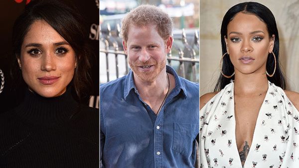 ريهانا والأمير هاري وميغان ماركل