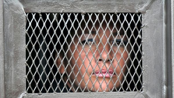 The released women had been imprisoned for failing to repay small debts taken “out of necessity”, some as small as JD355 ($500). (AFP/ Orlando Sierra)
