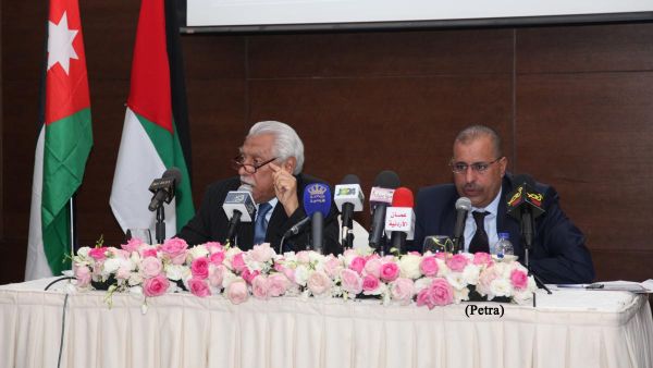 خلال المؤتمر الصحفي للاعلان عن فعاليات مهرجان جرش للثقافة والفنون