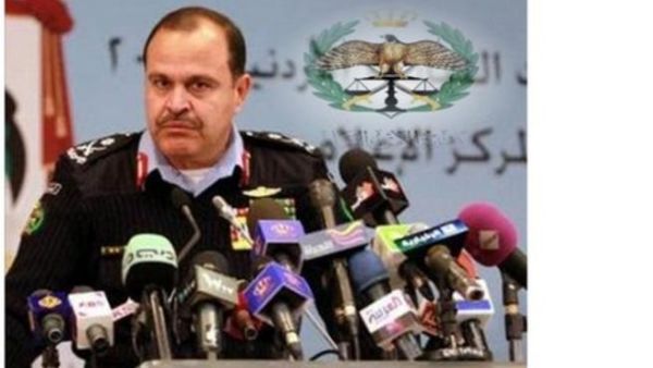 مدير الامن العام الاردني حسين المجالي/ارشيف