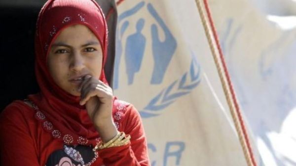 Syrian child at the Zaatari refugee camp, Jordan (AFP)