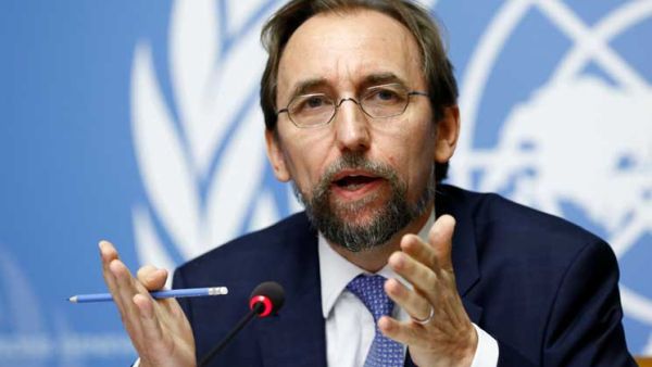 مفوض الأمم المتحدة السامي لحقوق الإنسان الأمير زيد رعد الحسين