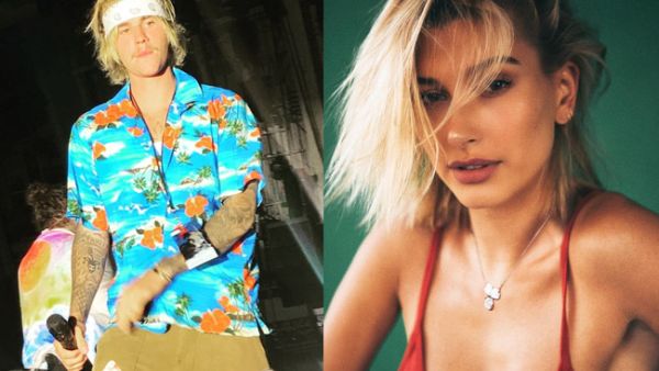Justin Bieber and Hailey Baldwin kiss in New York (Source: justinbieber, haileybaldwin / Instagram) 