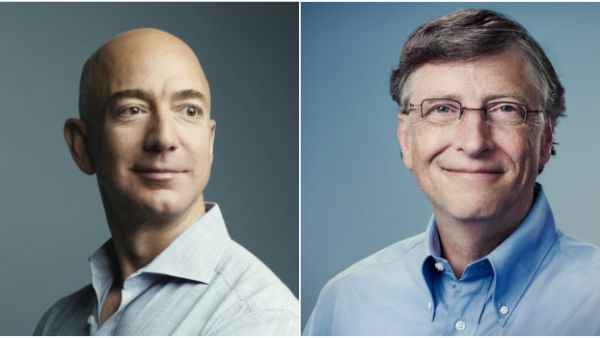 بيل غيتس وجيف بيزوس