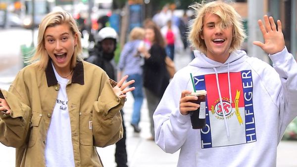 جاستن بيبر وهايلي بالدوين