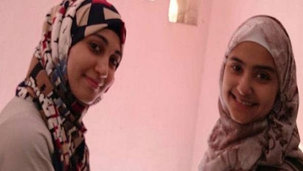 الفتاتان شيماء وجمانة