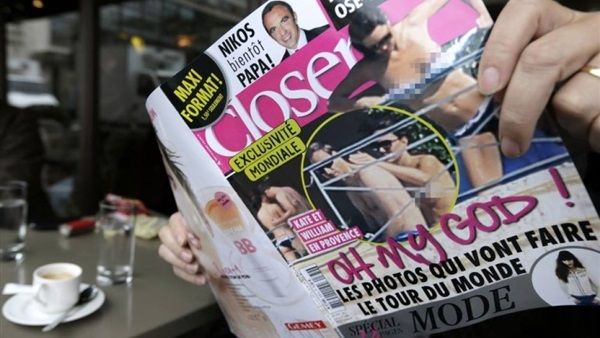 حصل وليام وكايت على قرار بمنع بيع هذه الصور وأي نشر جديد لها وتقدما بشكوى