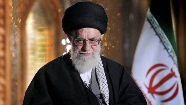 Ayatollah Ali Khamenei addressing the nation on the occasion of Noruz, the Iranian New Year, in Tehran on March 20, 2013. (AFP/File)