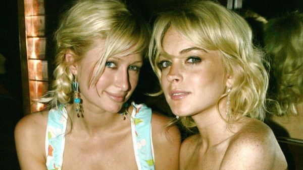 ليندسي لوهان وباريس هيلتون