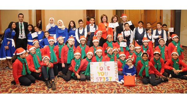 Children of Hospital 57357 during the event. 