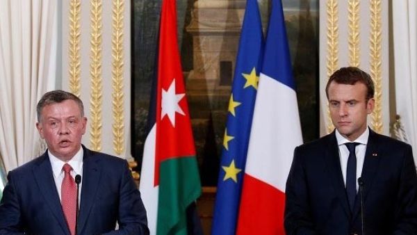 قضية القدس تتصدر أجندة لقاء ماكرون والملك عبد الله الثاني في باريس
