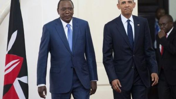 محادثات مع الرئيس الكيني ونائبه المثير للجدل