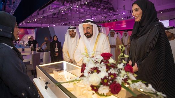 His Highness Sheikh Dr. Sultan bin Muhammad Al Qasimi at the event. His Highness Sheikh Dr. Sultan bin Muhammad Al Qasimi at the event.