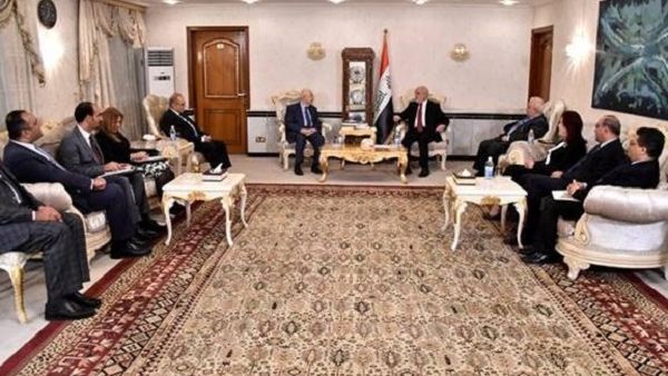 The two parties discussed, in the presence of Iraqi Ambassador to Jordan Safia Al-Souhail, the importance of cooperation and joint coordination in the best interests of both countries.