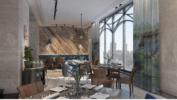 The all-day dining restaurant offers a lavish breakfast buffet in the early hours of the day. The all-day dining restaurant offers a lavish breakfast buffet in the early hours of the day.