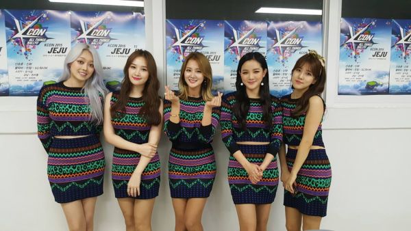 The sexy K-pop band SPICA head to Abu Dhabi's KCON. (Facebook)