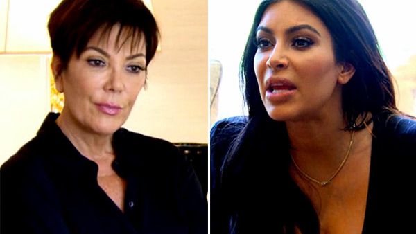 كيم كارداشيان وكريس جينر