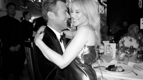the 50 year old singer admits it can be tough being away from her loved ones when she's out on tour. (Source: kylieminogue - Instagram)