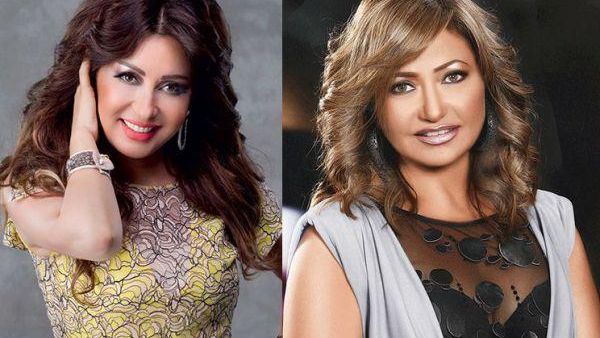 الفنانة ليلى علوي والفنانة لطيفة التونسية