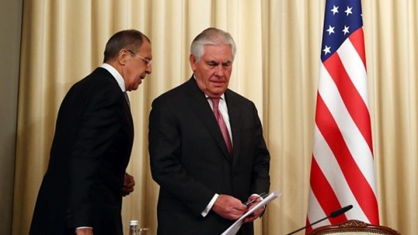 قال ترامب إن العلاقات مع روسيا لا تسير بشكل جيد 
