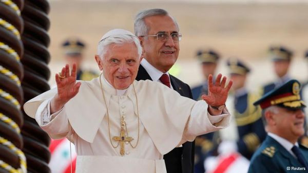  البابا بنديكتوس السادس عشر السبت 