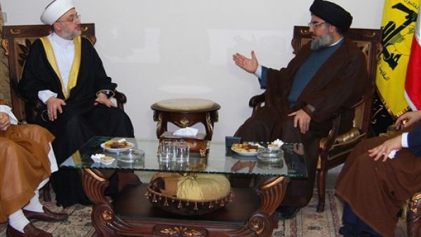 حسن نصر الله يلتقي رئيس الأحباش 