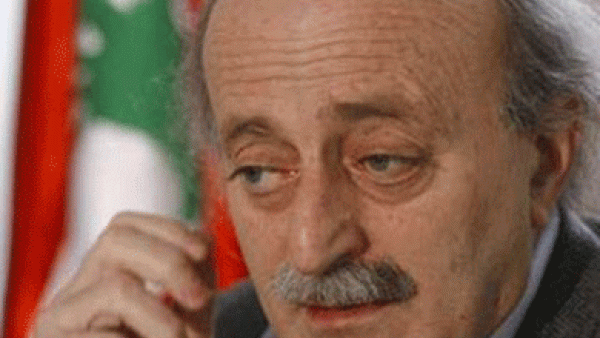 رئيس الحزب التقدمي الاشتراكي اللبناني وليد جنبلاط