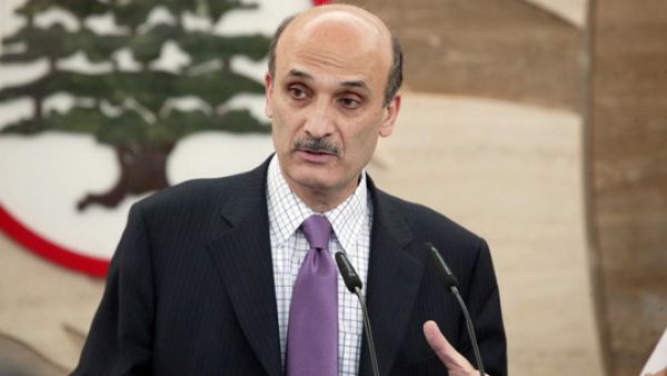 سمير جعجع رئيس الهيئة التنفيذية في حزب القوات اللبناني