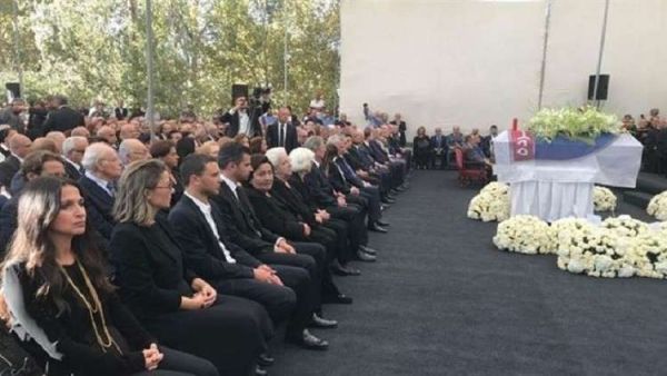 تشييع نجل الرئيس الراحل سليمان فرنجية