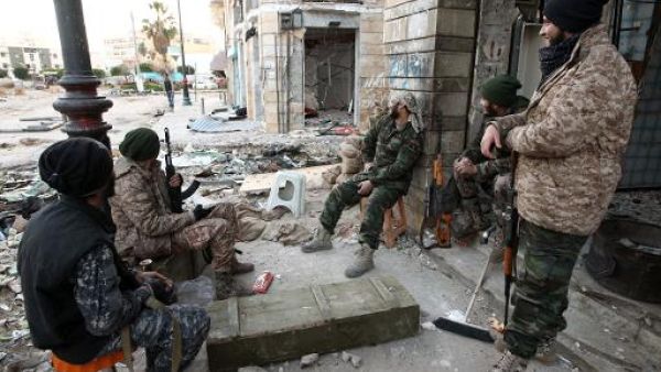 عناصر مسلحة في ليبيا 