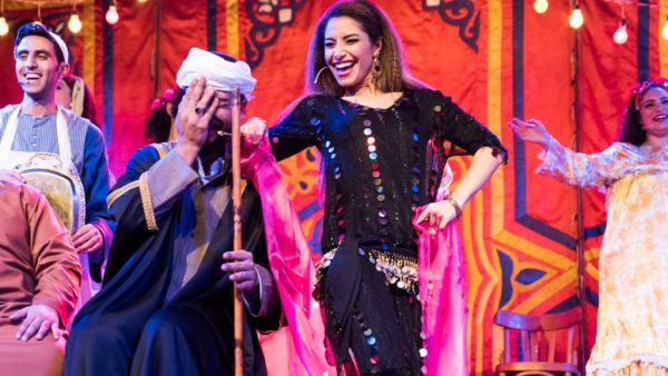 Nesma Mahgoub and Mostafa ‘Safy’ Rashad in ‘Leila Kebira,’ Feb. 2016. (Scoop Empire)