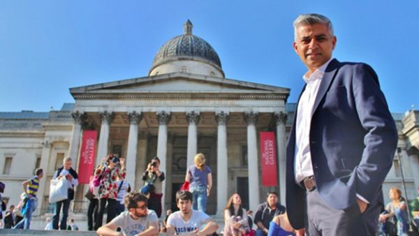 عمدة لندن صادق خان