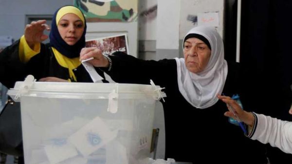 نسبة الاقتراع في محافظتي لبنان الشمالي وعكار تسجل 45,3 في المئة
