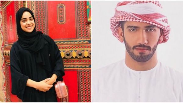 مشاعل الشحي واحمد خميس