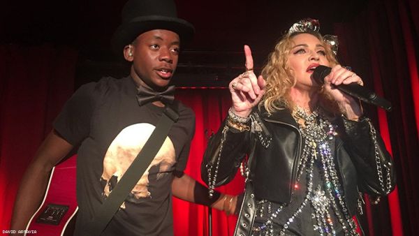 مادونا وابنها ديفيد