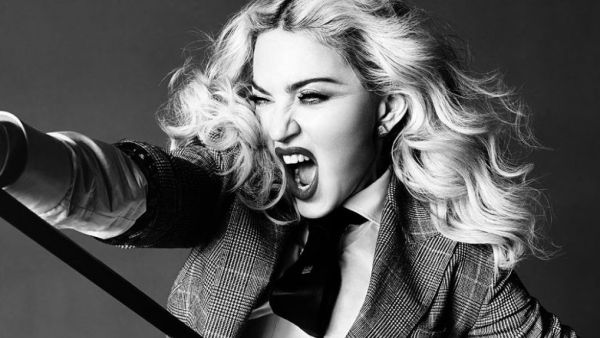 Madonna asked her fans at her Stockholm concert to fall silent for the victims of the Paris attacks. (File photo)