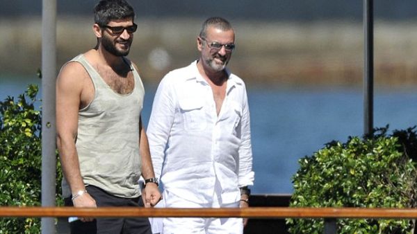 جورج مايكل وصديقه