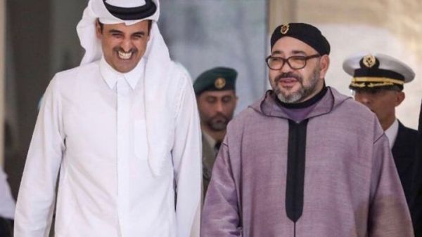 أشاد ملك المغرب بـ"العلاقات المتميزة" التي تجمع بين البلدين 