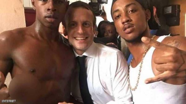 اعتقال أحد "أبطال" الصورة المشينة مع ماكرون
