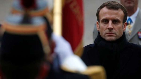 الرئيس الفرنسي إيمانويل ماكرون