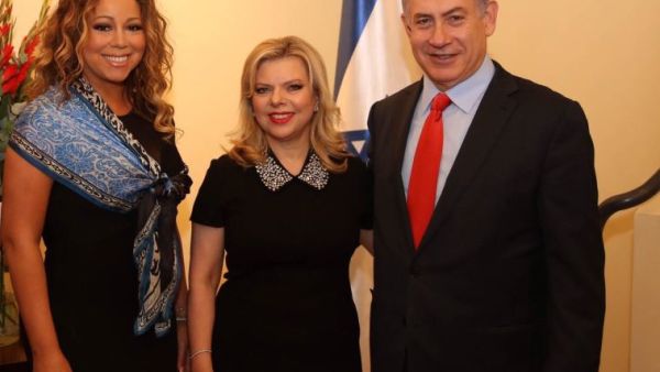 US pop diva Mariah Carey and her boyfriend Australian entrepreneur James Packer had dinner with Israeli PM Binyamin Netanyahu and his wife. (Jerusalem Post)