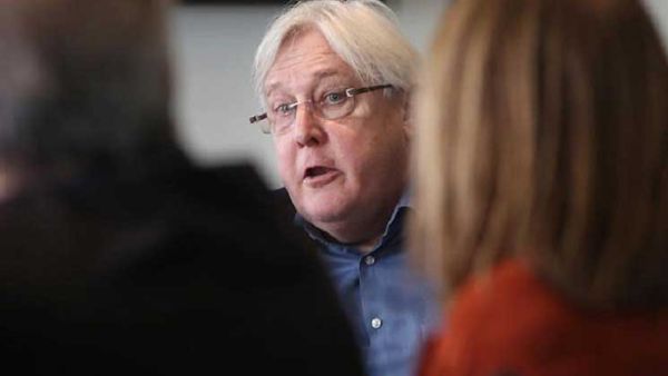 غوتيريش يبلغ مجلس الأمن قراره تعيين مارتن غريفيث مبعوثا خاصا إلى اليمن